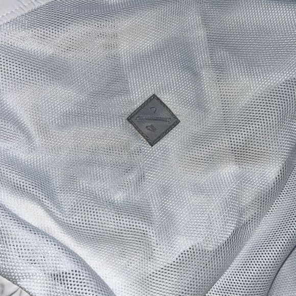 Nike Sportswear Retro White Red Stripe Arms Full Zip Athletic Jacket Women’s Lar - Picture 12 of 16